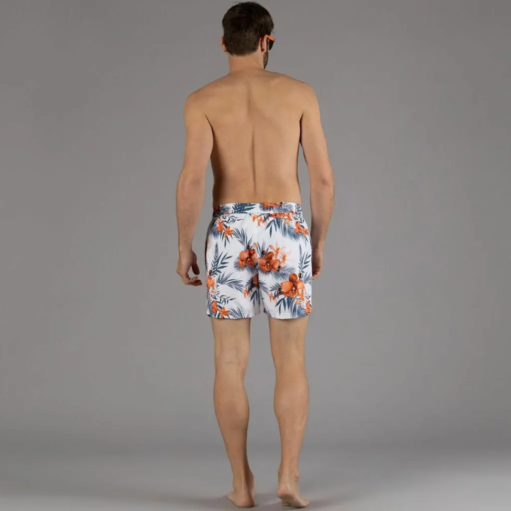 Herren-Boxer-Badeanzug mit tropische Fantasie>CMP Hot