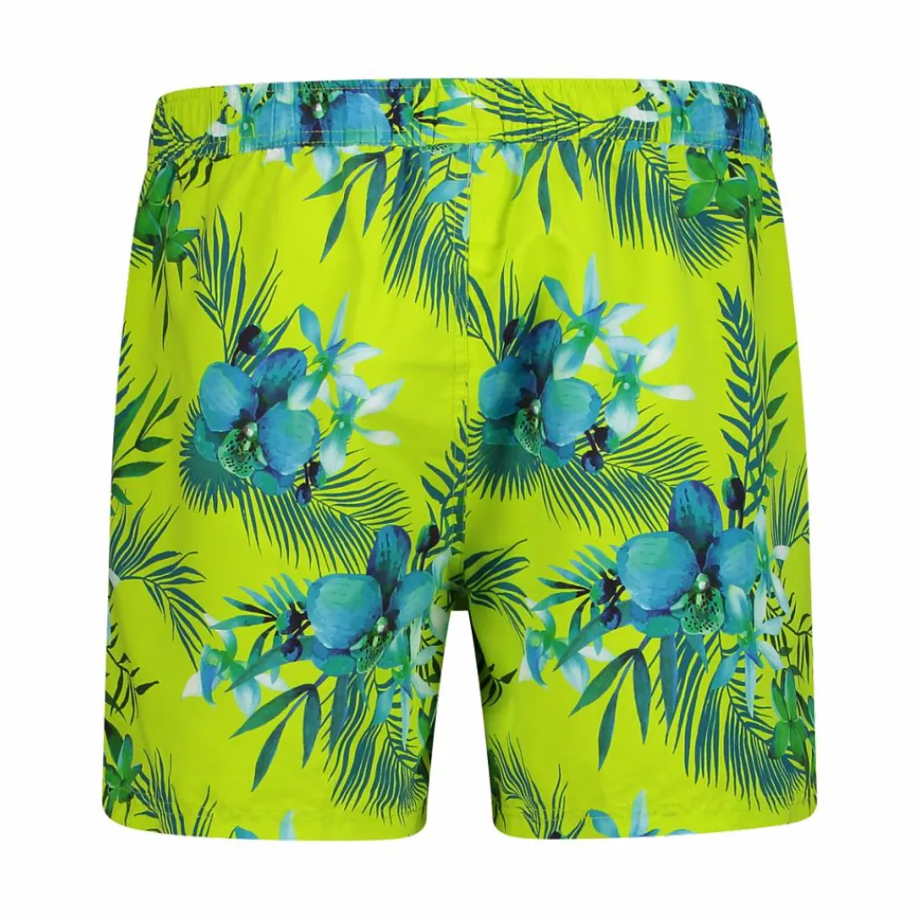 Herren-Boxer-Badeanzug mit tropische Fantasie>CMP Hot