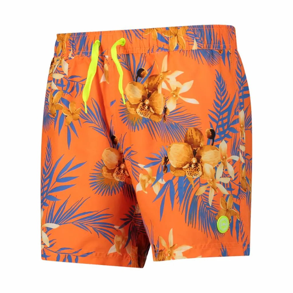 Herren-Boxer-Badeanzug mit tropische Fantasie>CMP Hot