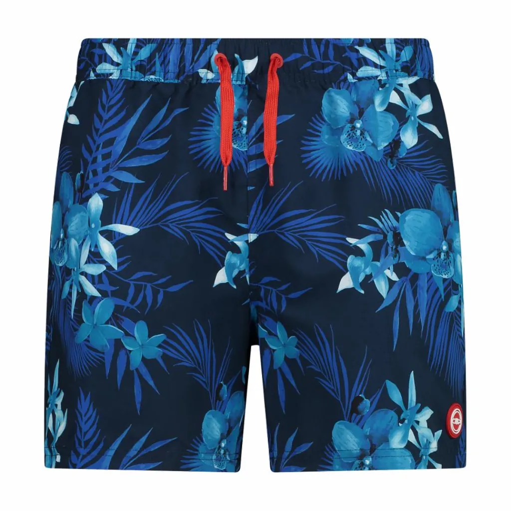 Herren-Boxer-Badeanzug mit tropische Fantasie>CMP Hot