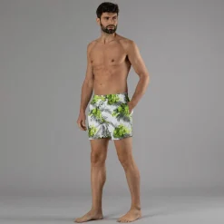 Herren-Boxer-Badeanzug mit tropische Fantasie><noscript><img width=