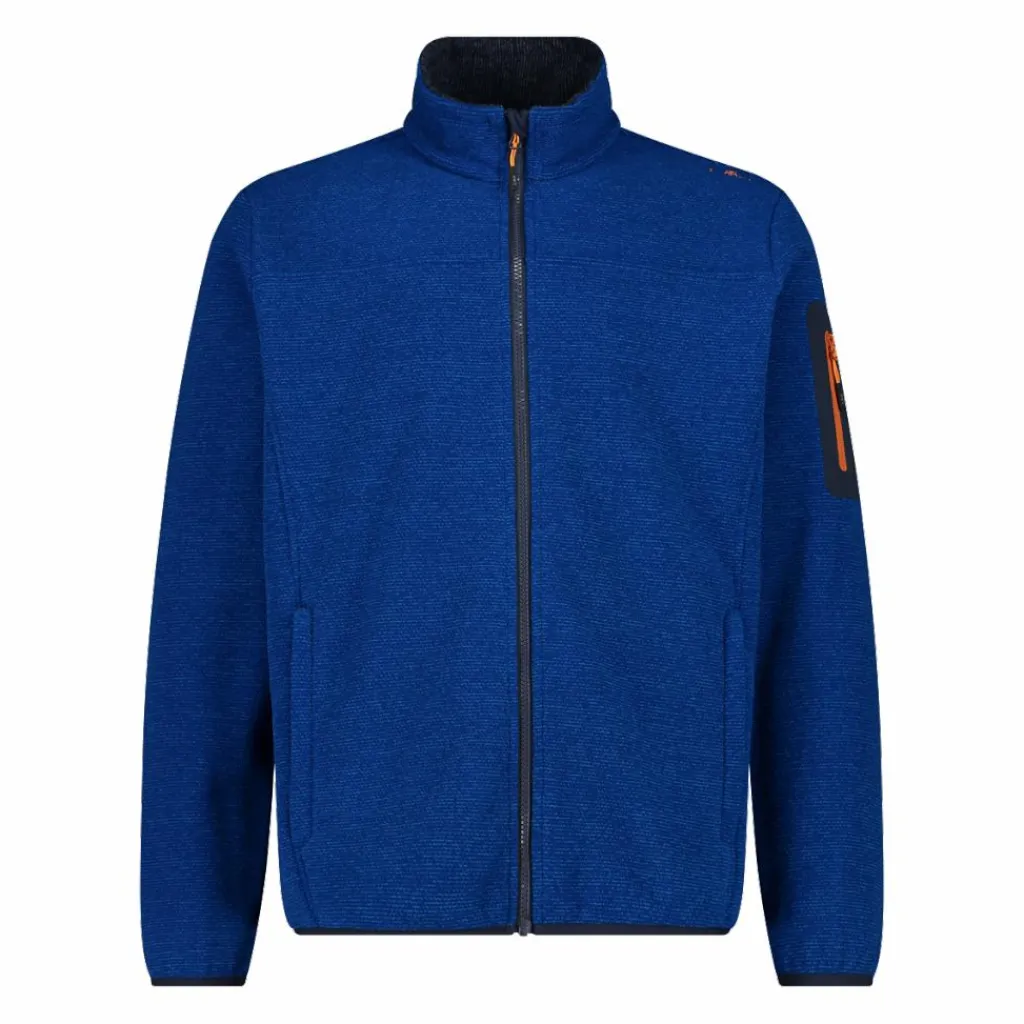 Herren-Fleece Jacquard-Knit-Tech mit Rautenmuster>CMP Hot