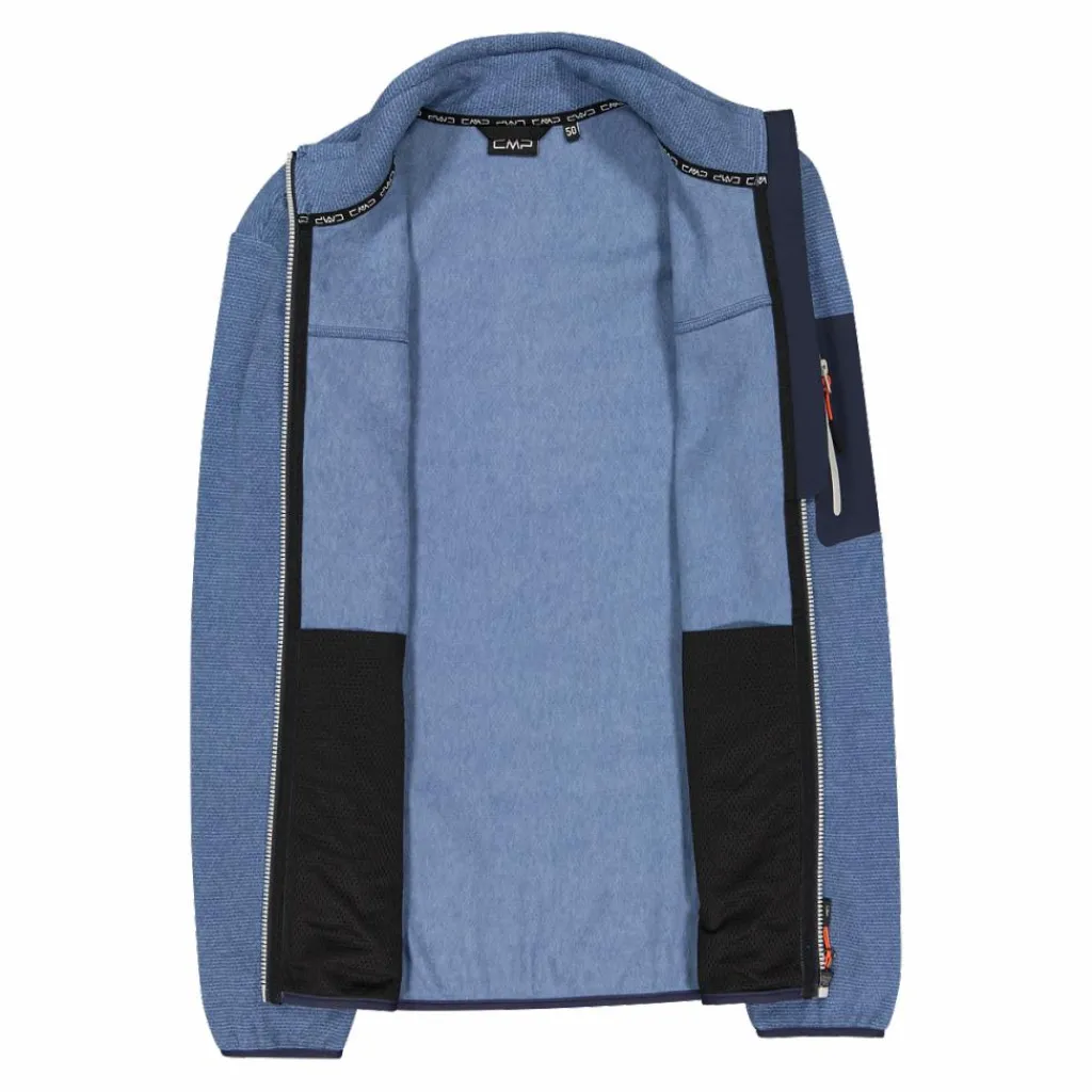 Herren-Fleece Jacquard-Knit-Tech mit Rautenmuster>CMP Hot