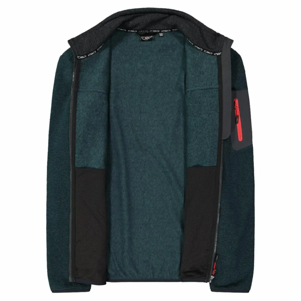 Herren-Fleece Jacquard-Knit-Tech mit Rautenmuster>CMP Hot