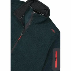 Herren-Fleece Jacquard-Knit-Tech mit Rautenmuster><noscript><img width=