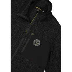 Herren-Fleecejacke aus Knit Tech Melange><noscript><img width=