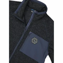 Herren-Fleecejacke aus Knit Tech Melange><noscript><img width=