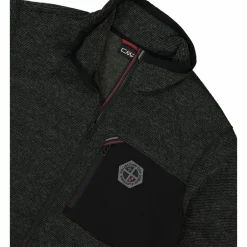 Herren-Fleecejacke aus Knit Tech Melange><noscript><img width=