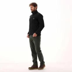 Herren-Fleecejacke aus Knit Tech Melange><noscript><img width=