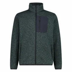 Herren-Fleecejacke mit Reißverschluss aus Knit Tech>CMP New