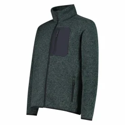 Herren-Fleecejacke mit Reißverschluss aus Knit Tech><noscript><img width=