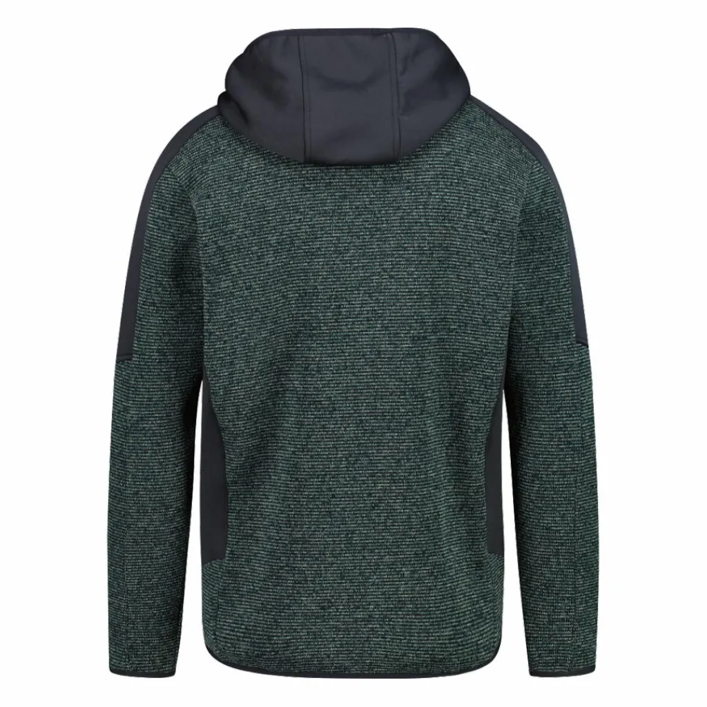 Herren-Fleecejacke mit Reißverschluss aus Knit Tech mit Kapuze>CMP Best