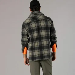 Herren-Fleece-Langarmshirt><noscript><img width=