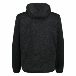 Herren-Hybrid-Fleecejacke aus Knit Tech Melange mit Kapuze>CMP Best