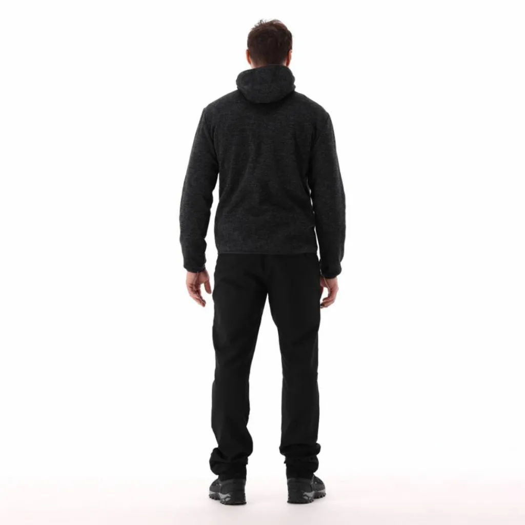 Herren-Hybrid-Fleecejacke aus Knit Tech Melange mit Kapuze>CMP Best
