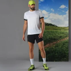 Herren-Lauf-Baseballmütze mit Mesh-Einsatz><noscript><img width=