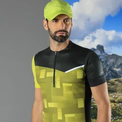 Herren-Lauf-Baseballmütze mit Mesh-Einsatz><noscript><img width=