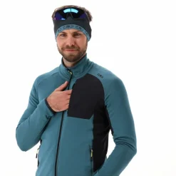 Herren-Merino-Fleecejacke Unlimitech mit Reißverschluss><noscript><img width=