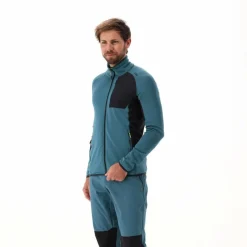 Herren-Merino-Fleecejacke Unlimitech mit Reißverschluss><noscript><img width=