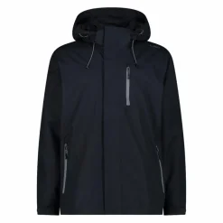 Herren-Regenjacke mit abnehmbarer Kapuze><noscript><img width=