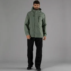Herren-Regenjacke mit abnehmbarer Kapuze><noscript><img width=