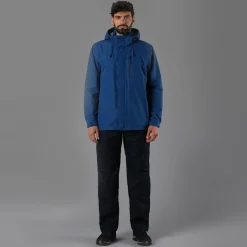 Herren-Regenjacke mit abnehmbarer Kapuze><noscript><img width=