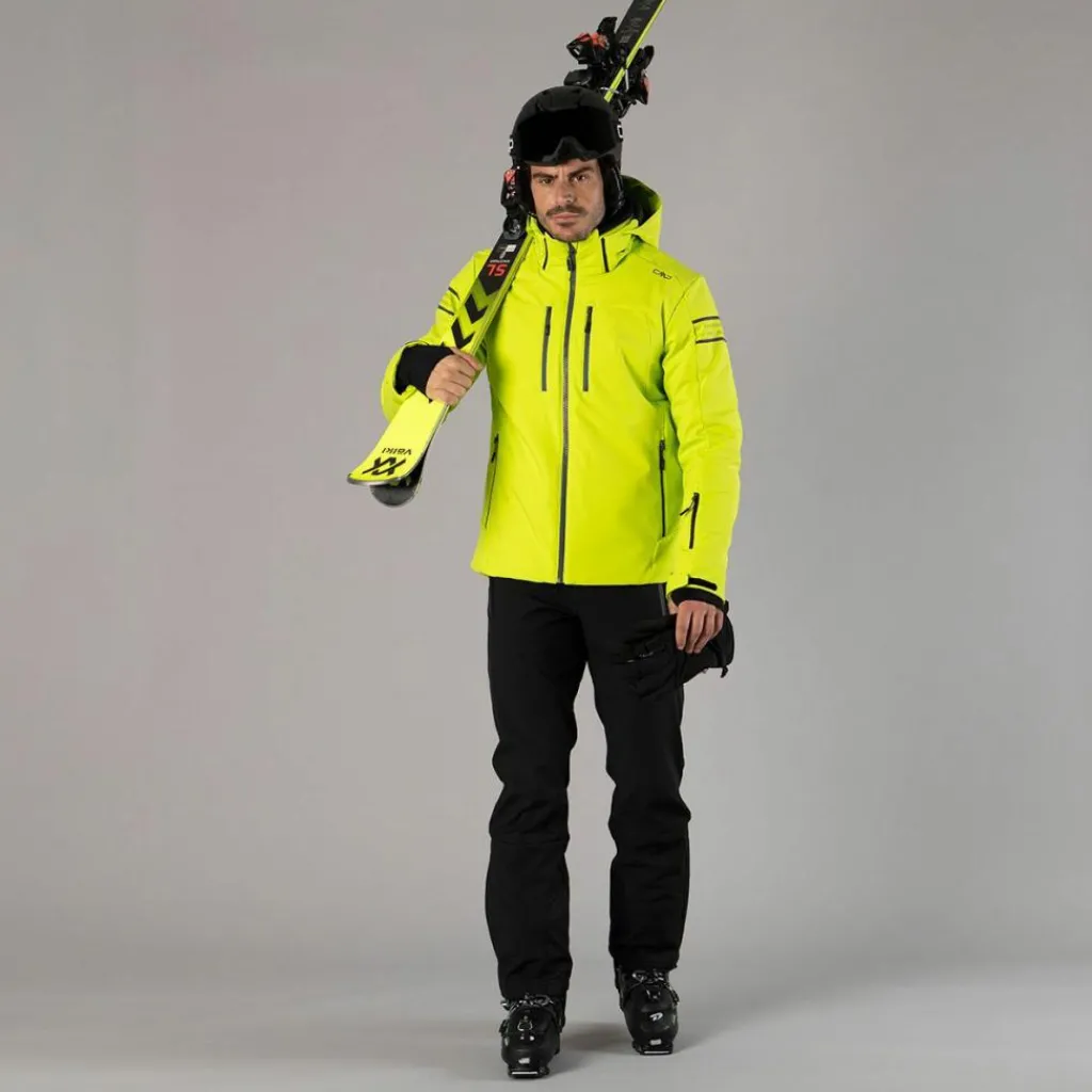 Herren-Skihose mit Trägern aus Softshell>CMP Hot