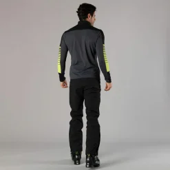 Herren-Skihose mit Trägern aus Softshell><noscript><img width=