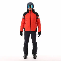 Herren-Skihose mit Trägern aus Softshell><noscript><img width=