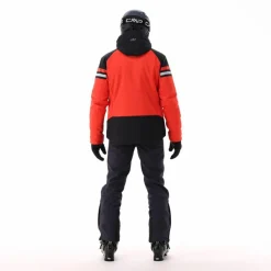 Herren-Skihose mit Trägern aus Softshell><noscript><img width=