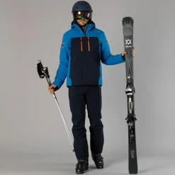 Herren-Skihose mit Trägern aus Softshell><noscript><img width=