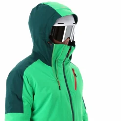 Herren-Skijacke aus Twill mit Kapuze><noscript><img width=