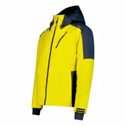 Herren-Skijacke aus Twill mit Kapuze><noscript><img width=