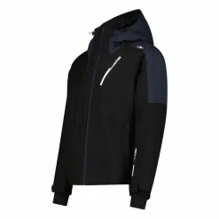 Herren-Skijacke aus Twill mit Kapuze><noscript><img width=