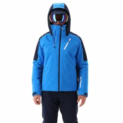 Herren-Skijacke aus Twill mit Kapuze><noscript><img width=