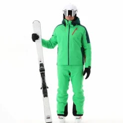 Herren-Skijacke aus Twill mit Kapuze><noscript><img width=