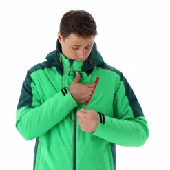 Herren-Skijacke aus Twill mit Kapuze><noscript><img width=