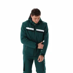 Herren-Skijacke aus Twill mit Kapuze><noscript><img width=