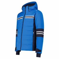 Herren-Skijacke aus 4-Way-Stretch-Twill mit Kapuze><noscript><img width=
