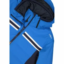 Herren-Skijacke aus 4-Way-Stretch-Twill mit Kapuze><noscript><img width=