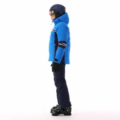Herren-Skijacke aus 4-Way-Stretch-Twill mit Kapuze><noscript><img width=