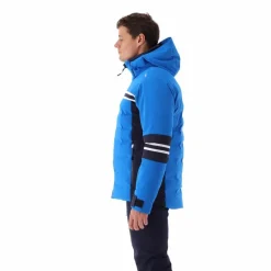 Herren-Skijacke aus 4-Way-Stretch-Twill mit Kapuze><noscript><img width=