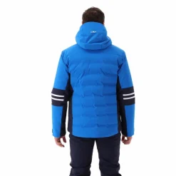 Herren-Skijacke aus 4-Way-Stretch-Twill mit Kapuze><noscript><img width=