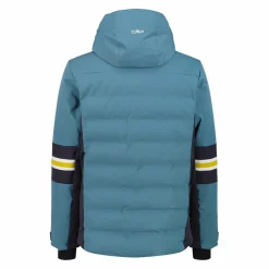 Herren-Skijacke aus 4-Way-Stretch-Twill mit Kapuze><noscript><img width=
