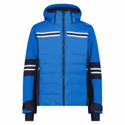 Herren-Skijacke aus 4-Way-Stretch-Twill mit Kapuze><noscript><img width=