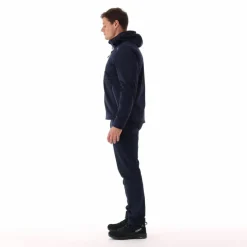 Herren-Softshelljacke aus Ripstop mit abnehmbarer Kapuze><noscript><img width=