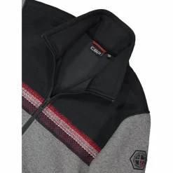 Herren-Sweatshirt aus Knit-Tech-Fleece mit Reißverschluss><noscript><img width=