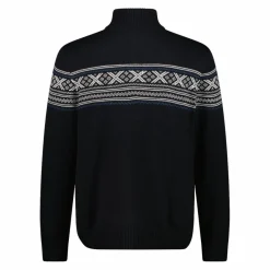 Herren-Sweatshirt mit halbem Reißverschluss in Wooltech><noscript><img width=