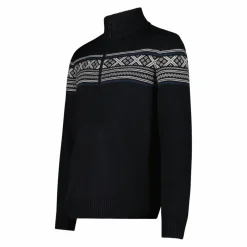 Herren-Sweatshirt mit halbem Reißverschluss in Wooltech><noscript><img width=