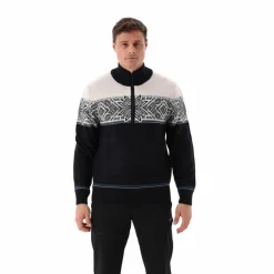 Herren-Sweatshirt mit halbem Reißverschluss in Wooltech><noscript><img width=